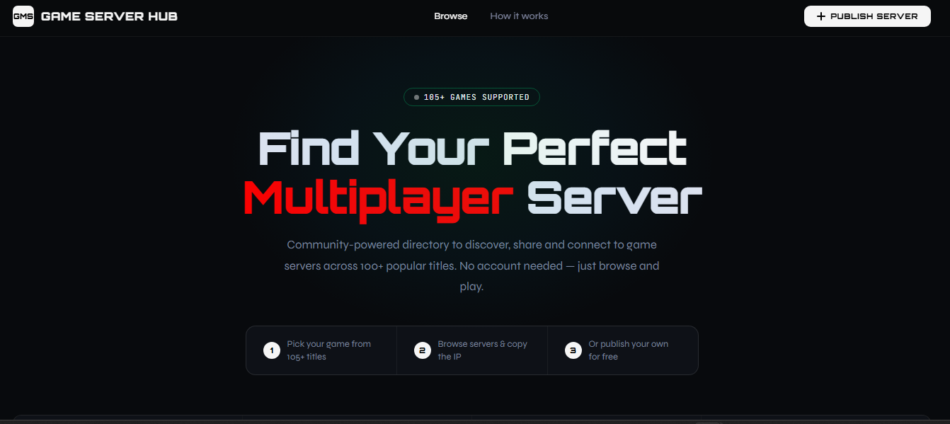 Game Multiplayer Servers